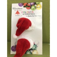 Santa  Hat Hair Clip