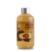 CAT - 2 IN 1 SOAP FREE AVODACO & VANILLA SHAMPOO / DE-TANGLER - 250ml